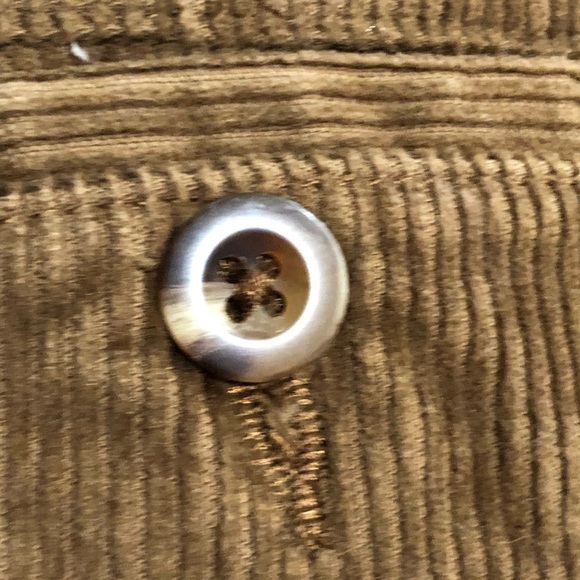 LL Bean Pants Mens 35x30 Brown Comfort Waist Corduroy Casual Cotton Straight Leg - Picture 4 of 11